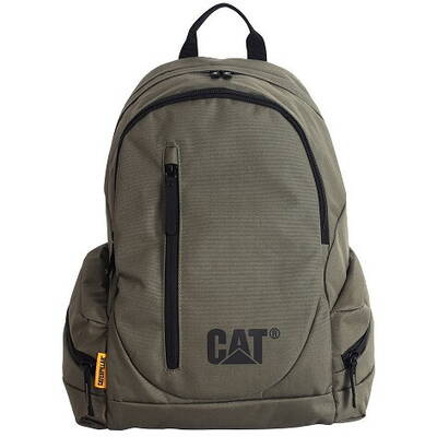 Caterpillar Rucsac The Project, material 600D polyester, compartiment laptop - verde masliniu