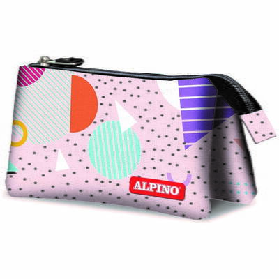 Alpino Penar neechipat, cu 3 fermoare, Geometric