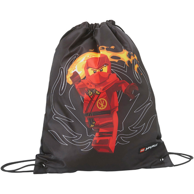 LEGO Sac sport - design NinjaGo, Red