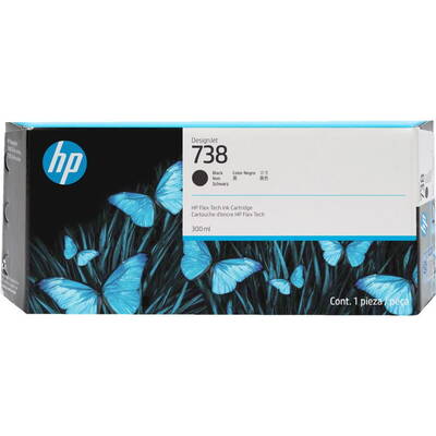 Cartus Imprimanta HP 738 300 ml Black