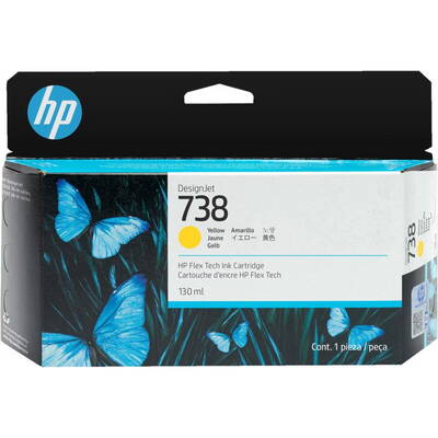 Cartus Imprimanta HP 738 130 ml Yellow