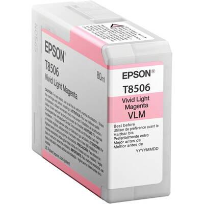 Cartus Imprimanta Epson T 8506N Vivid Light Magenta 80ml