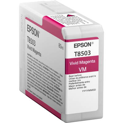 Cartus Imprimanta Epson Vivid Magenta T850 80 ml T85030N