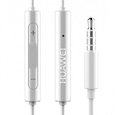 Casti Audio Jack Cu Microfon - Huawei (AM115) - White (Bulk Packing)