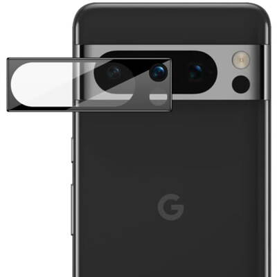 Folie Camera pentru Google Pixel 8 Pro - Techsuit Full Camera Glass - Black