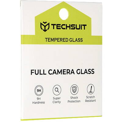 Folie Camera pentru Google Pixel 8 Pro - Techsuit Full Camera Glass - Black