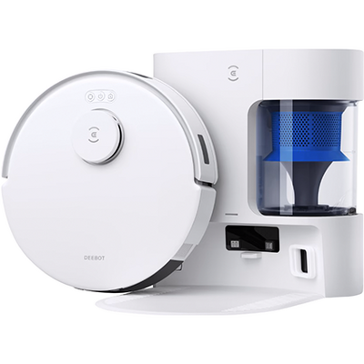 Aspirator robot DEEBOT N20 PLUS White Ecovacs8000Pa, True Mapping, OZMO Mopping System