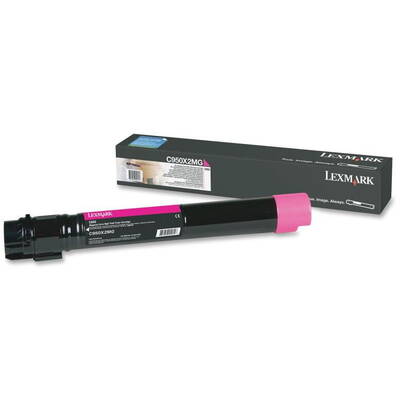 Toner imprimanta Lexmark MAGENTA C950X2MG 22K ORIGINAL C950DE