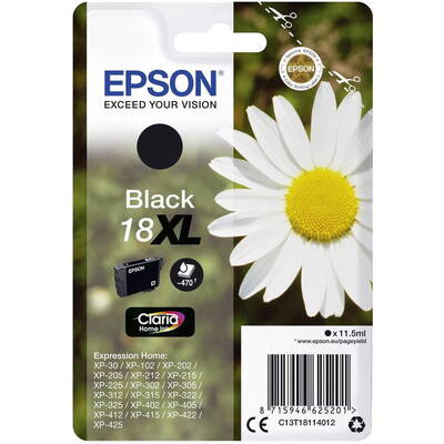 Cartus Imprimanta Epson Ink T1811 C13T18114012 Black XL