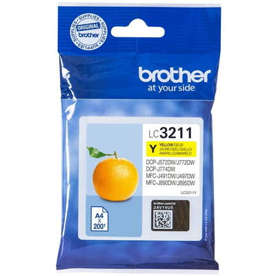 Cartus Imprimanta Brother Ink LC-3211Y Yellow