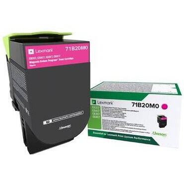 Toner imprimanta Lexmark 71B20M0 Magenta