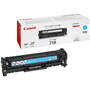 Toner imprimanta Canon CYAN CRG-718C 2,9K ORIGINAL LBP 7200CDN