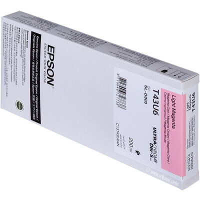 Cartus Imprimanta Epson ink cartridge light magenta T 43U 200 ml    T 43U64N