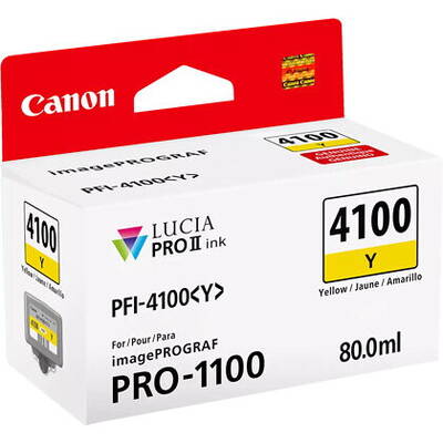 Cartus Imprimanta Canon PFI-4100 Yellow