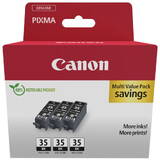 Canon PGI-35 BK Black Triple Pack