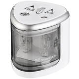 Tenwin Double Hole Pencil Sharpener Tenwin 8004-1 Battery (silver)