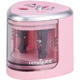 Tenwin Double Hole Pencil Sharpener Tenwin 8004-3 Battery (pink)