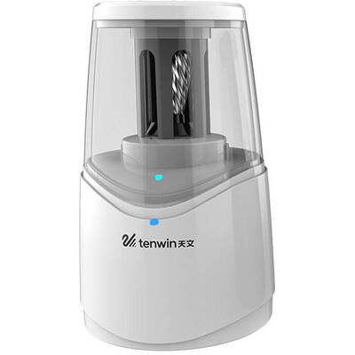 Rechargeable Helical Blade Pencil Sharpener Tenwin 8010-2 micro USB (white)