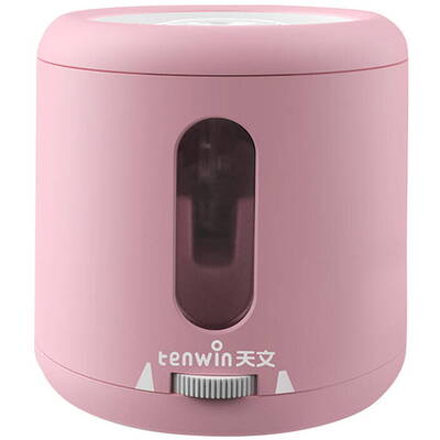 Pencil sharpener Tenwin 8035-4 battery/USB (pink)