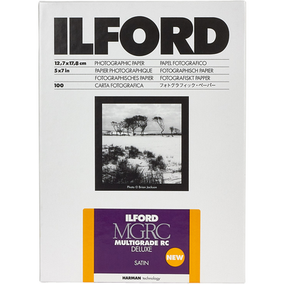 Hartie Foto ILFORD PHOTO Ilford Multigrade RC Deluxe Satin 12.7x17.8cm 25