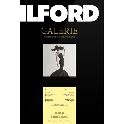 Hartie Foto Ilford Galerie Gold Fibre Rag 270G 10x15 50 Sheet