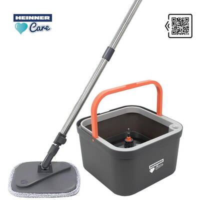 HEINNER SET CURATENIE MOP ROTATIV MEGA CLEAN