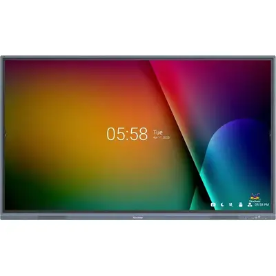 Display interactiv VIEWSONIC 86" Seria IFP8633-G, 4K UHD 3840x2160, 400 nits, 8GB RAM, 128GB Flash, HDMI, USB 3.0, Android (Negru)