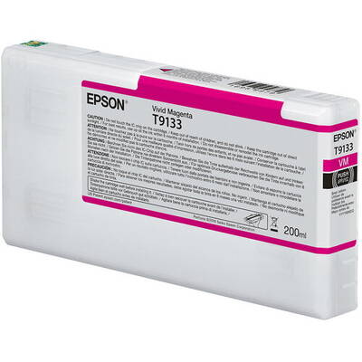 Cartus Imprimanta Epson Vivid Magenta T 913 200 ml  T 9133N