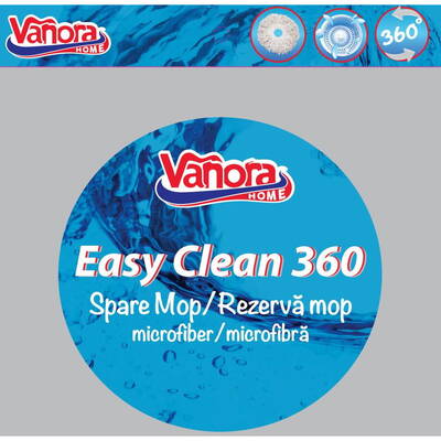 VANORA SET 3 REZERVE MOP ROTATIV 360,EASY CLEAN