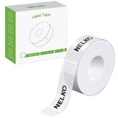 Banda etichete Nelko Thermal Label Half inch for label printer (Transparent, 14*40)