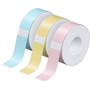 Banda etichete Nelko Thermal Label Half inch for label printer P21 (Blue/Yellow/Pink,12*40mm）