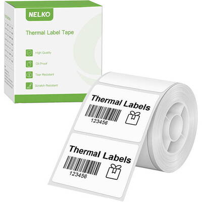 Banda etichete Nelko Thermal Label Two inch for label printer PM220 (White, 40*30mm)